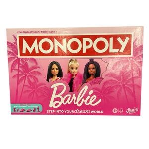 Barbie Monopoly Board Game‎ NEW